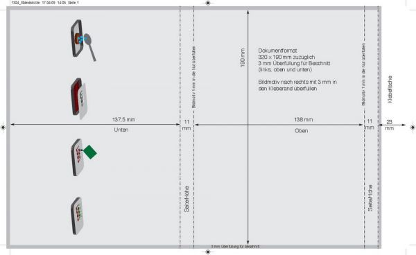 Wachsende Fußball-Arena, Zimmerrasen, 1-4 c Digitaldruck inklusive