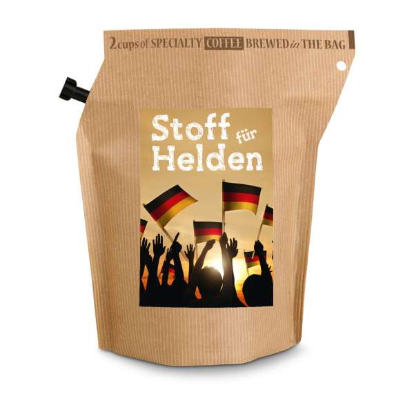 Deutschland FAN-Kaffee, wiederverwendbar