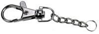 Schlüsselring mit Karabiner nur als Zubehör für USB-Sticks