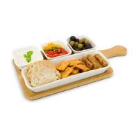 ROMINOX® Servierschalen Quattro Bamboo