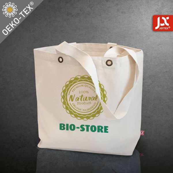 Einkaufstasche LAGOS mit Bodenfalte und langen Griffen