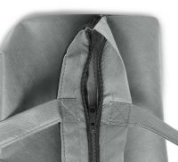 Vorschau: Einkaufstasche LILLE mit Reißverschluss, Bodenfalte, Prägung und langen Griffen Vorschau: Einkaufstasche LILLE mit Reißverschluss, Bodenfalte, Prägung und langen Griffen