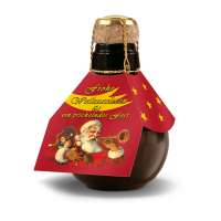 Kleinste Sektflasche der Welt! Weihnachtsgruß