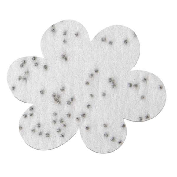 Samenpapier in Klappkärtchen Blume - Blümchen