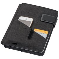 Vorschau: A5 Mappe mit integrierter Powerbank 4.000 mAh Vorschau: A5 Mappe mit integrierter Powerbank 4.000 mAh