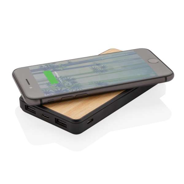 FSC® & RCS Rplastic 8.000mAh Wireless Powerbank