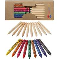 Vorschau: Lucky 19-teiliges Waxmal- und Buntstifte Set Vorschau: Lucky 19-teiliges Waxmal- und Buntstifte Set