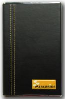 externe Festplatte in Kunstlederhülle schwarz 3.0 1TB