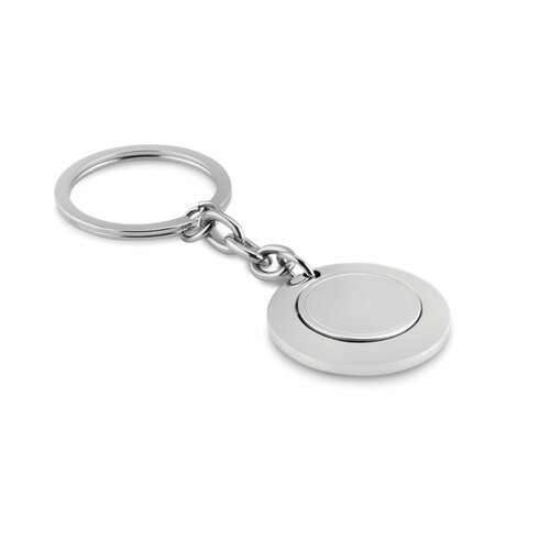 FLAT RING Schlüsselring mit Münzhalter