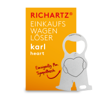 Vorschau: EINKAUFSWAGENLÖSER karl heart Vorschau: EINKAUFSWAGENLÖSER karl heart
