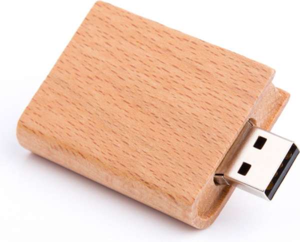 USB Stick Wood Book