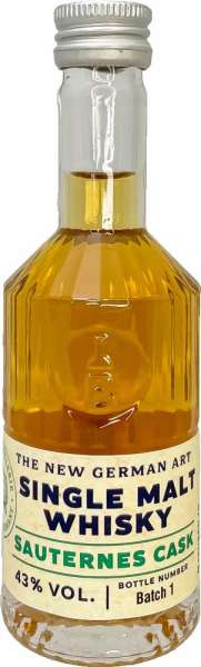 Single Malt Whisky Sauternes Cask 50 ml, 43 % vol.