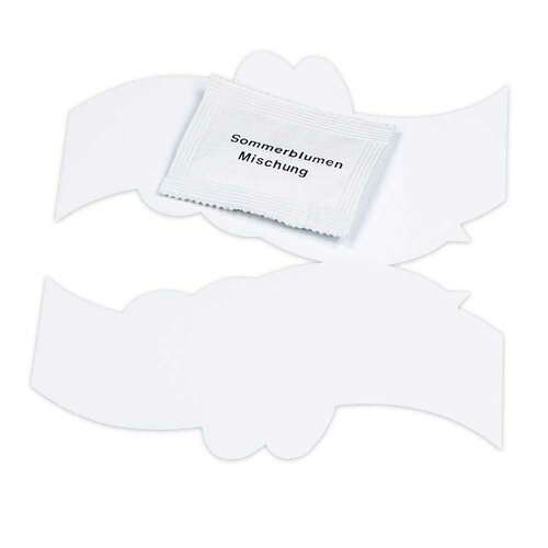 Bienen Klappkärtchen mit Samen