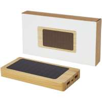 Vorschau: Alata 8000 mAh Bambus Solar-Powerbank Vorschau: Alata 8000 mAh Bambus Solar-Powerbank