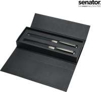 senator® Image Black Line Set - Drehkugelschreiber und Rollerball