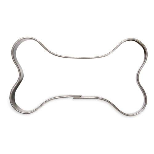 Backförmchen mit Rezeptblock Knochen