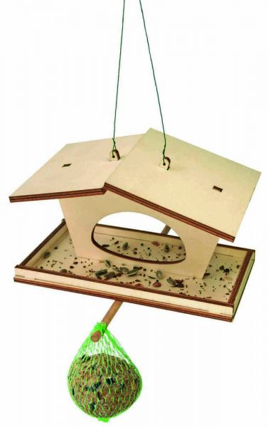 Bastel-Futterhäuschen, 1-4 c Digitaldruck inklusive