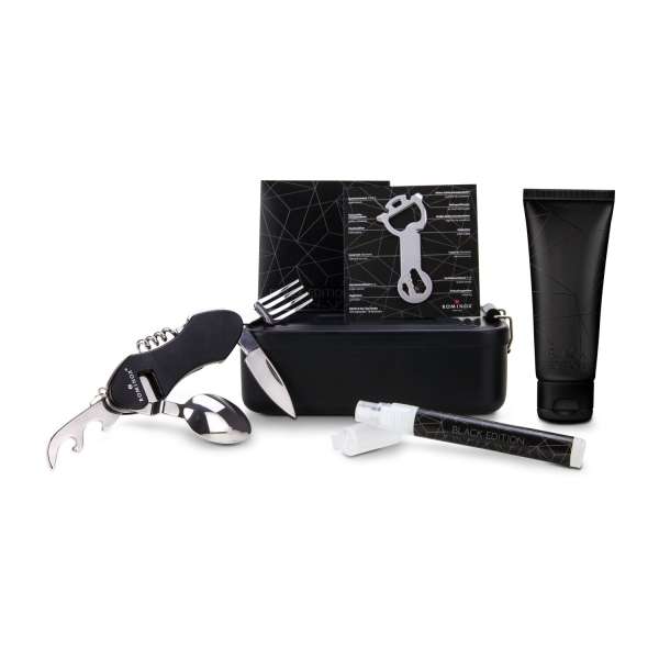 Präsentset Lunchbox Black Edition