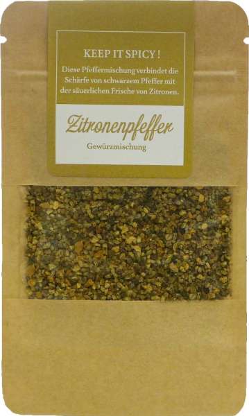 Zitronenpfeffer in Mailingtüte, 10 g