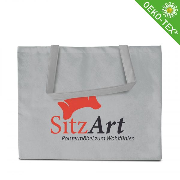 Rechteckige Einkaufstasche ZURICH mit langen Griffen