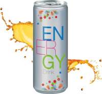 Energy Drink, Body Label transp.