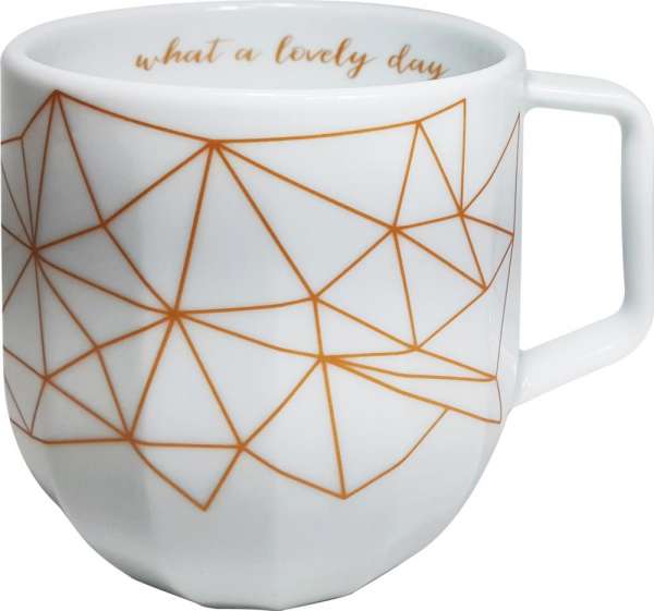 Porzellanbecher Alexandria