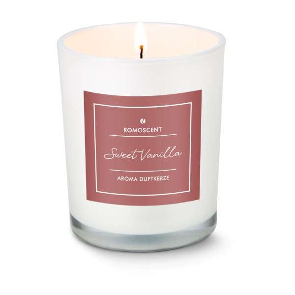 ROMOSCENT® Aromakerze Sweet Vanilla