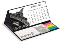 Vorschau: Tischkalender Basic mit Haftnotizen und Markern Vorschau: Tischkalender Basic mit Haftnotizen und Markern