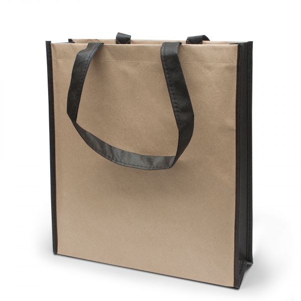 Tasche CALAIS Non-woven mit Papieroberfläche