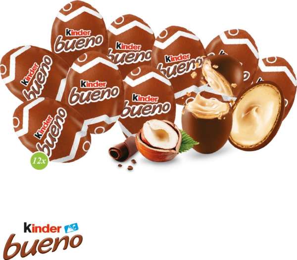 Schoko-Eier 12er-Set Kinder bueno Eggs