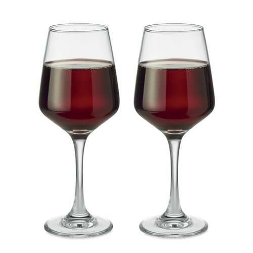 CHEERS Set mit 2 Weingläsern