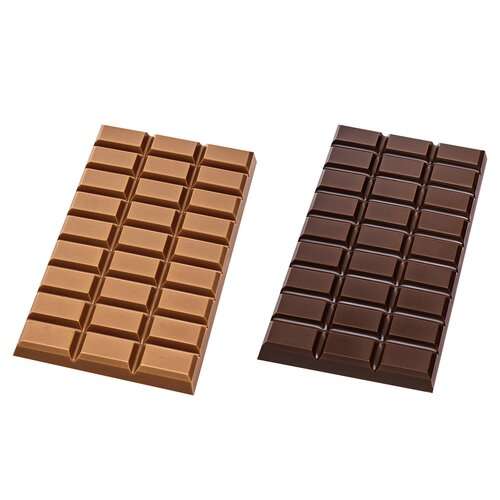 Schokolade 100 g Tafel im Karton