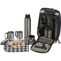 Picknickrucksack mit integrierter Kühltasche Picknickrucksack mit integrierter Kühltasche
