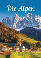 Wandkalender Die Alpen