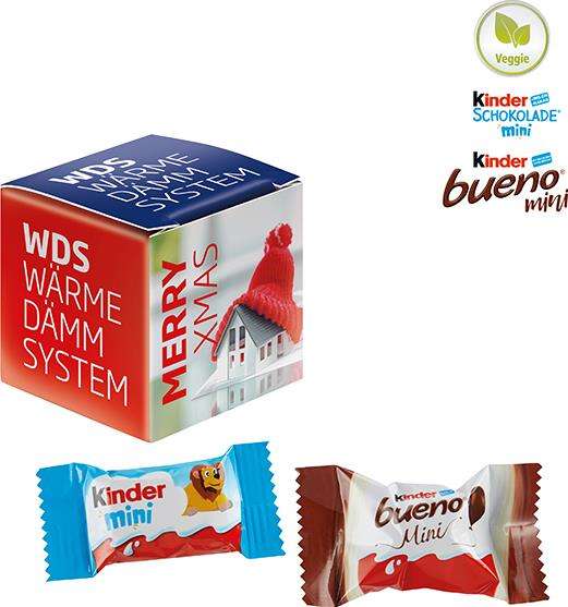 Mini Promo-Würfel mit kinder Mix