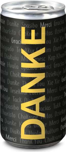 24x Danke Secco Dose, 0,2 l
