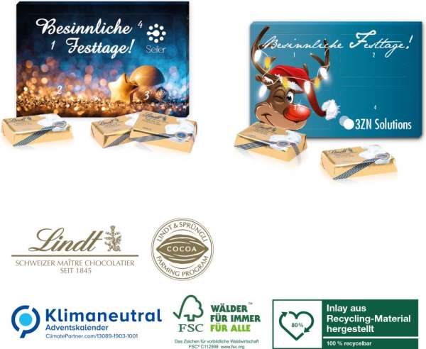 Lindt Super-Mini-Adventskalender XXS