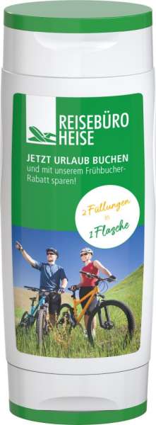DuoPack Hände-Desinfektionsgel + Handbalsam Ingwer-Limette (2 x 50 ml)