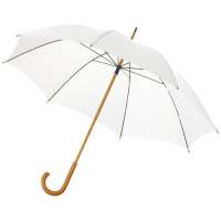 Jova 23" Regenschirm mit Holzstange und -griff