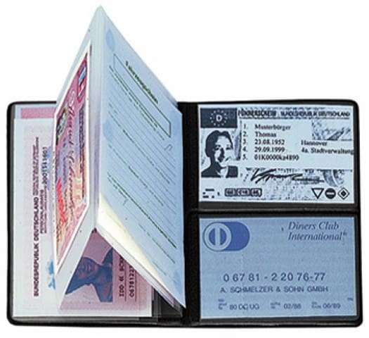 CreativDesign Ausweistasche "Euro" Konstant mit Einschub