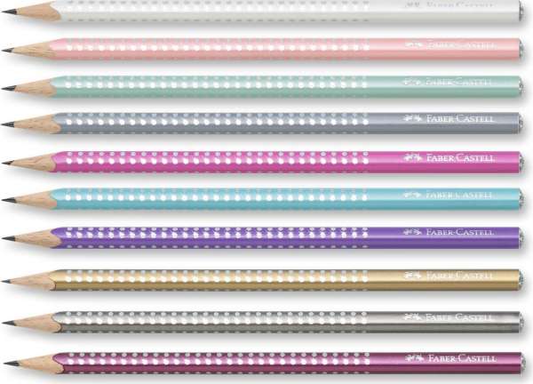 Bleistift Sparkle, Farbe wählbar