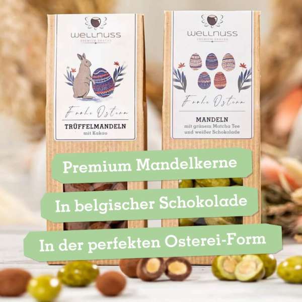 2 Ostersnacks im weißen Geschenkkarton