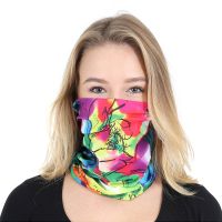 Mund-Nasen-Abdeckung, Schlauchschal oder Multifunktionale Kopfbedeckung, individuell bedruckt