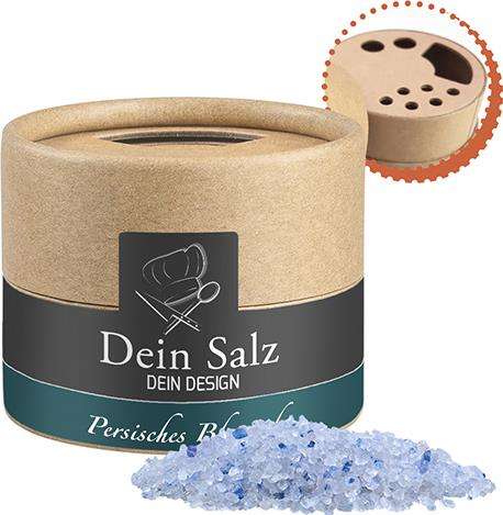 Persisches blaues Saphirsalz, ca. 55g Eco Pappstreuer Mini