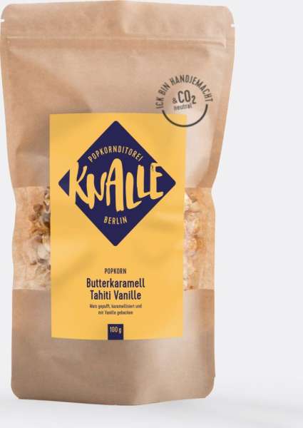 Popkorn 100 g Butterkaramell Tahiti-Vanille
