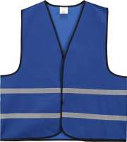 Promo Sicherheitsweste Polyester XL Royaal Blau