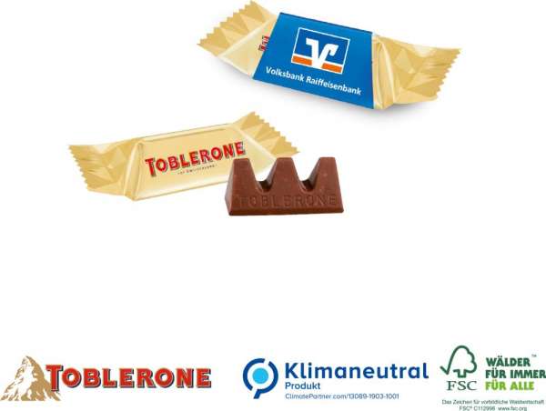 TOBLERONE Mini im Werbeschuber