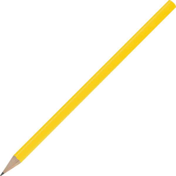 Bleistift, lackiert, rund