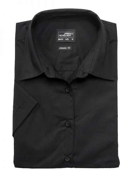 Ladies' Business Shirt Short-Sleeved