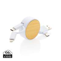 Vorschau: Ontario ausziehb. 6-in-1 Kabel aus RCS recyceltem Kunststoff Vorschau: Ontario ausziehb. 6-in-1 Kabel aus RCS recyceltem Kunststoff